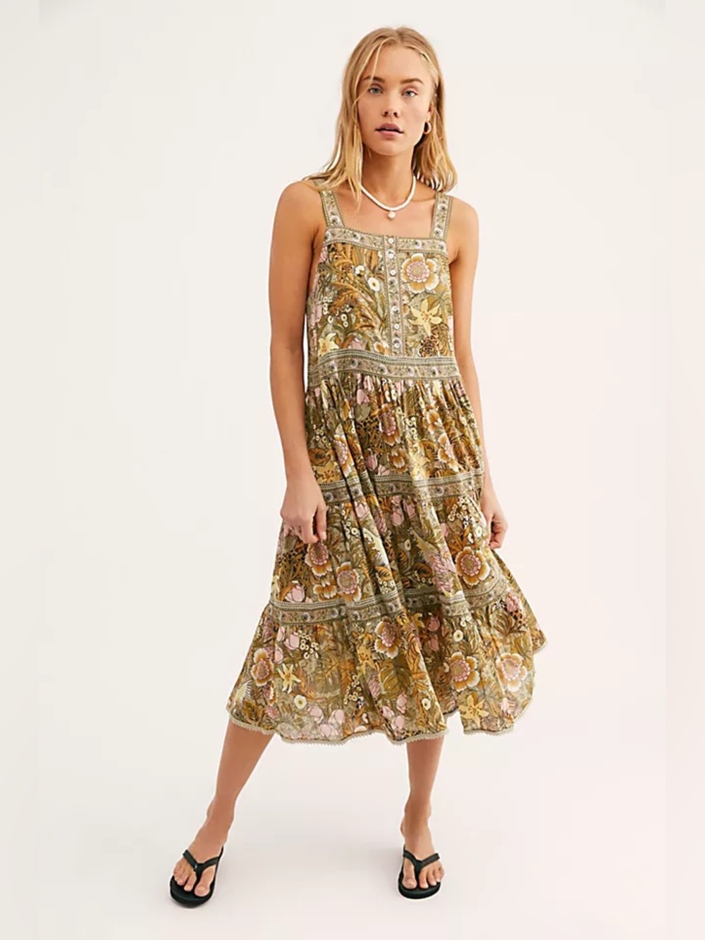 Spell & The Gypsy Jungle Midi Sundress